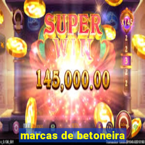 marcas de betoneira